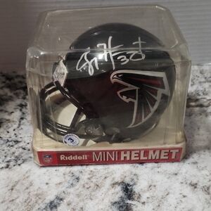 Atlantic Falcons Black Mini Helmet